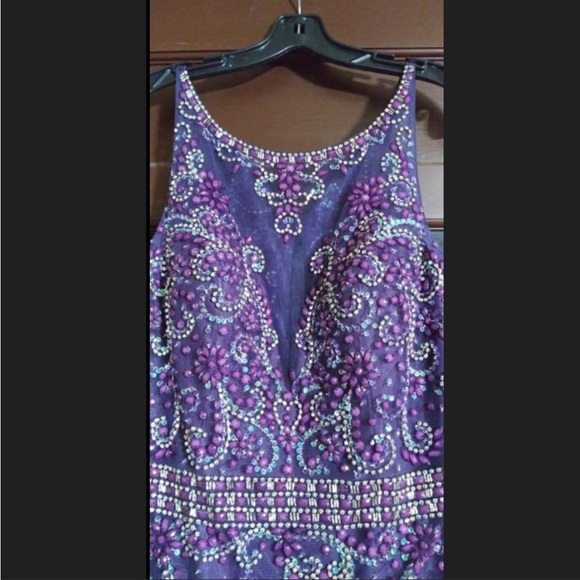 Tiffany Eggplant dress - Picture 5 of 9